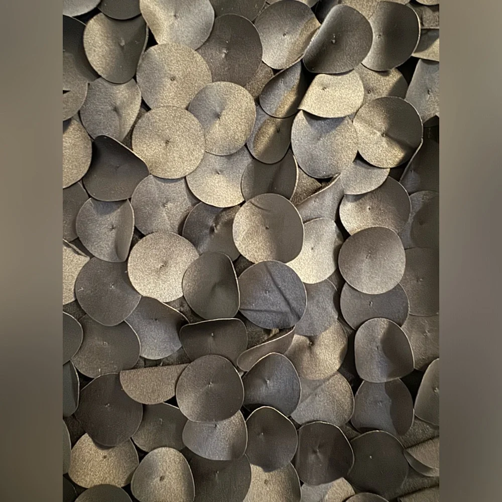 Saja Black Silk Disc Mini Dress XS - Picture 4 of 6